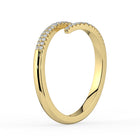 The Isabella Ring - Open Pavé Wrap Around
