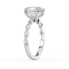 The Vega Ring - 2.00 ct. Oval with Marquise & Round Accents