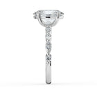 The Vega Ring - 2.00 ct. Oval with Marquise & Round Accents