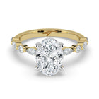 The Vega Ring - 2.00 ct. Oval with Marquise & Round Accents