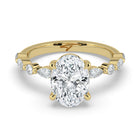 The Vega Ring - 2.00 ct. Oval with Marquise & Round Accents