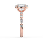 The Vega Ring - 2.00 ct. Oval with Marquise & Round Accents