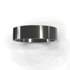 The Franco Ring - Polished Square-Edge Men's Wedding Band