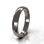 The Aaron Ring - Polished Domed Men's Wedding Band