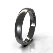 The Aaron Ring — Brushed Domed Men's Wedding Band | The Jewel Concierge