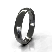 The Aaron Ring — Polished Domed Men's Wedding Band | The Jewel Concierge