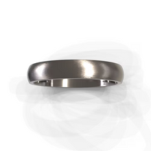 The Aaron Ring - Brushed Domed Men's Wedding Band