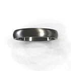 The Aaron Ring - Brushed Domed Men's Wedding Band