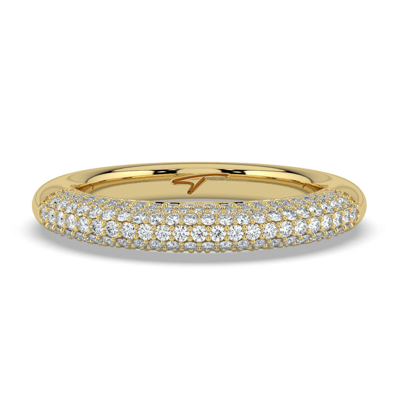 The Cloud Ring - Petite Pavé