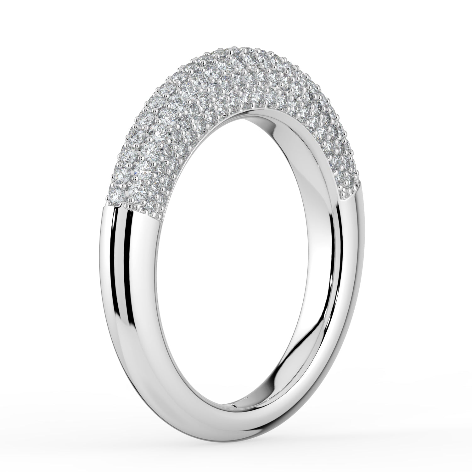 The Cloud Ring - Petite Pavé