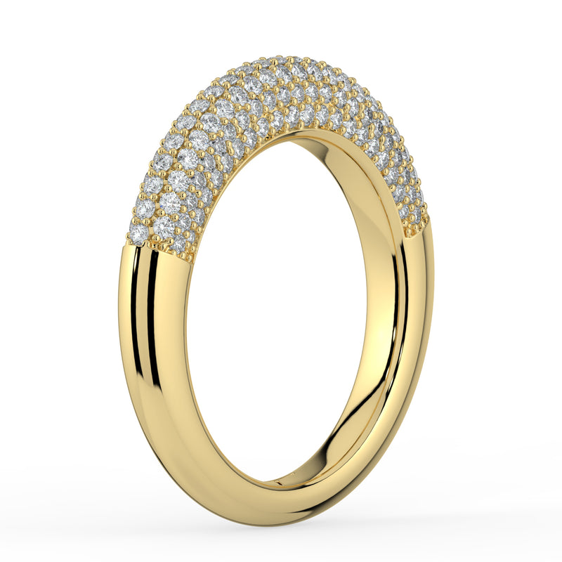 The Cloud Ring – Petite Pavé – The Jewel Concierge