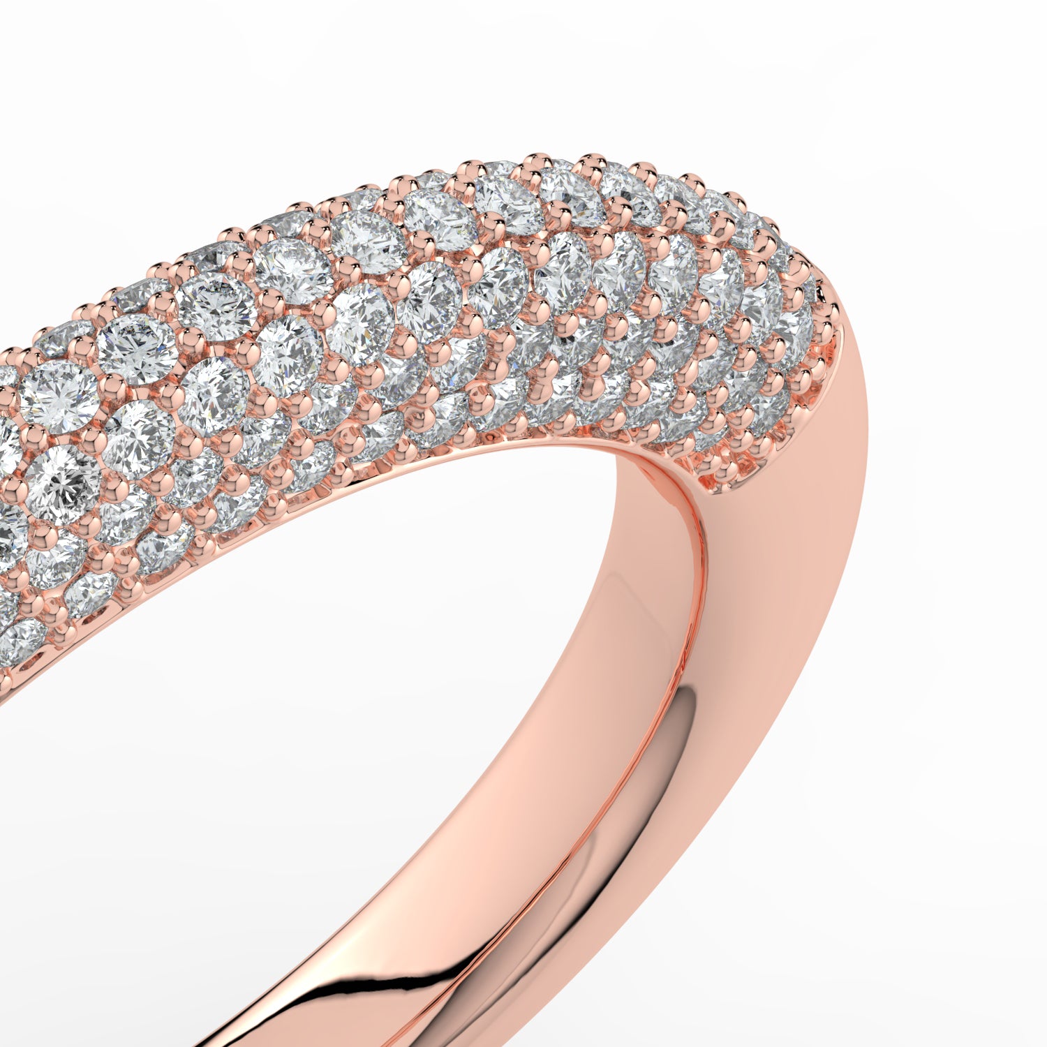 The Cloud Ring - Petite Pavé