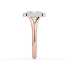 The Gabriella Ring - Radiant Bezel with Split Band