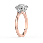The Maia Ring - Round & Baguette Trilogy