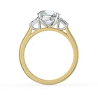 The Maia Ring - Round & Baguette Trilogy