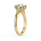 The Maia Ring - Round & Baguette Trilogy