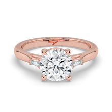 The Maia Ring - Round & Baguette Trilogy