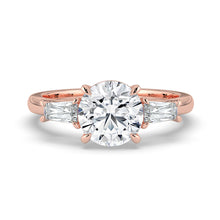 The Maia Ring - Round & Baguette Trilogy