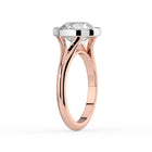 The Gabriella Ring - Round Bezel with Split Band