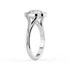 The Gabriella Ring - Round Bezel with Split Band