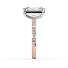 The Vega Ring - Radiant with Marquise & Round Accents