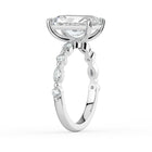 The Vega Ring - Radiant with Marquise & Round Accents