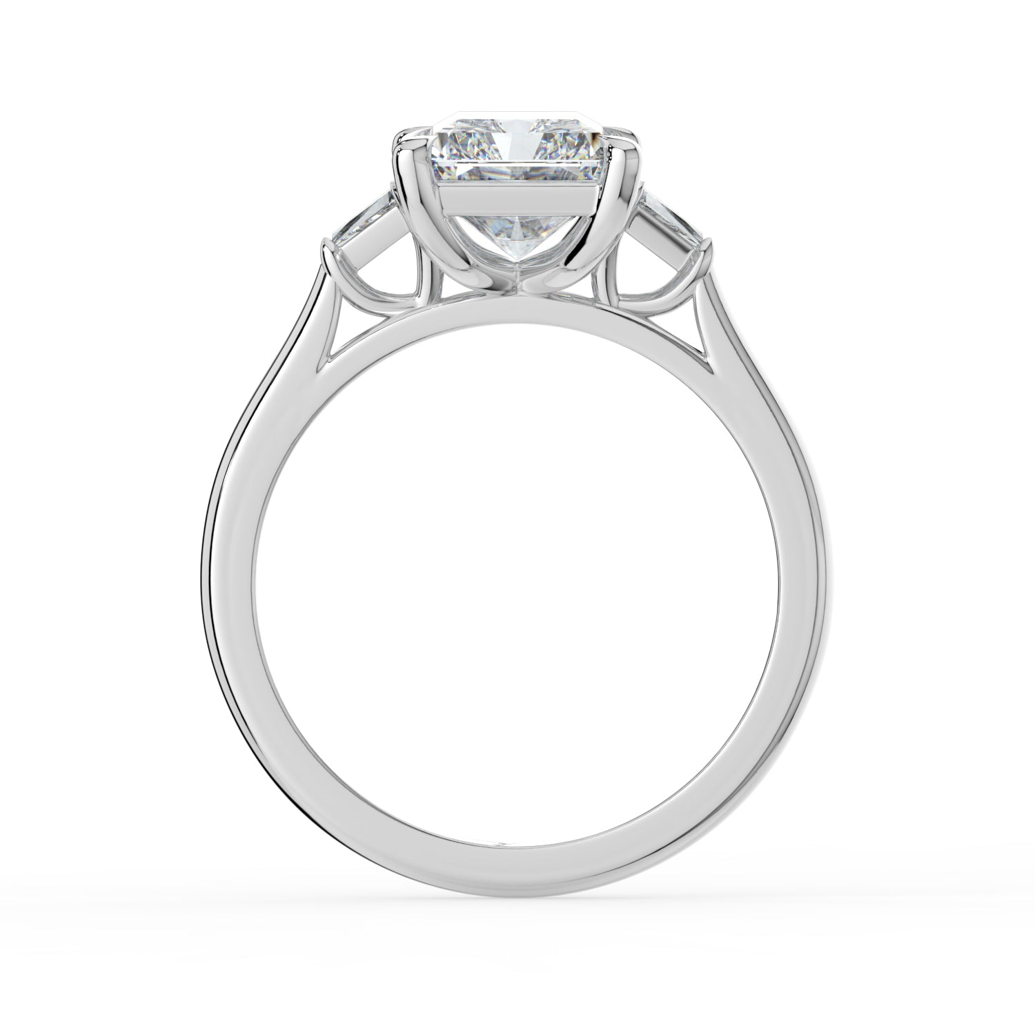 The Maia Ring - Radiant & Baguette Trilogy
