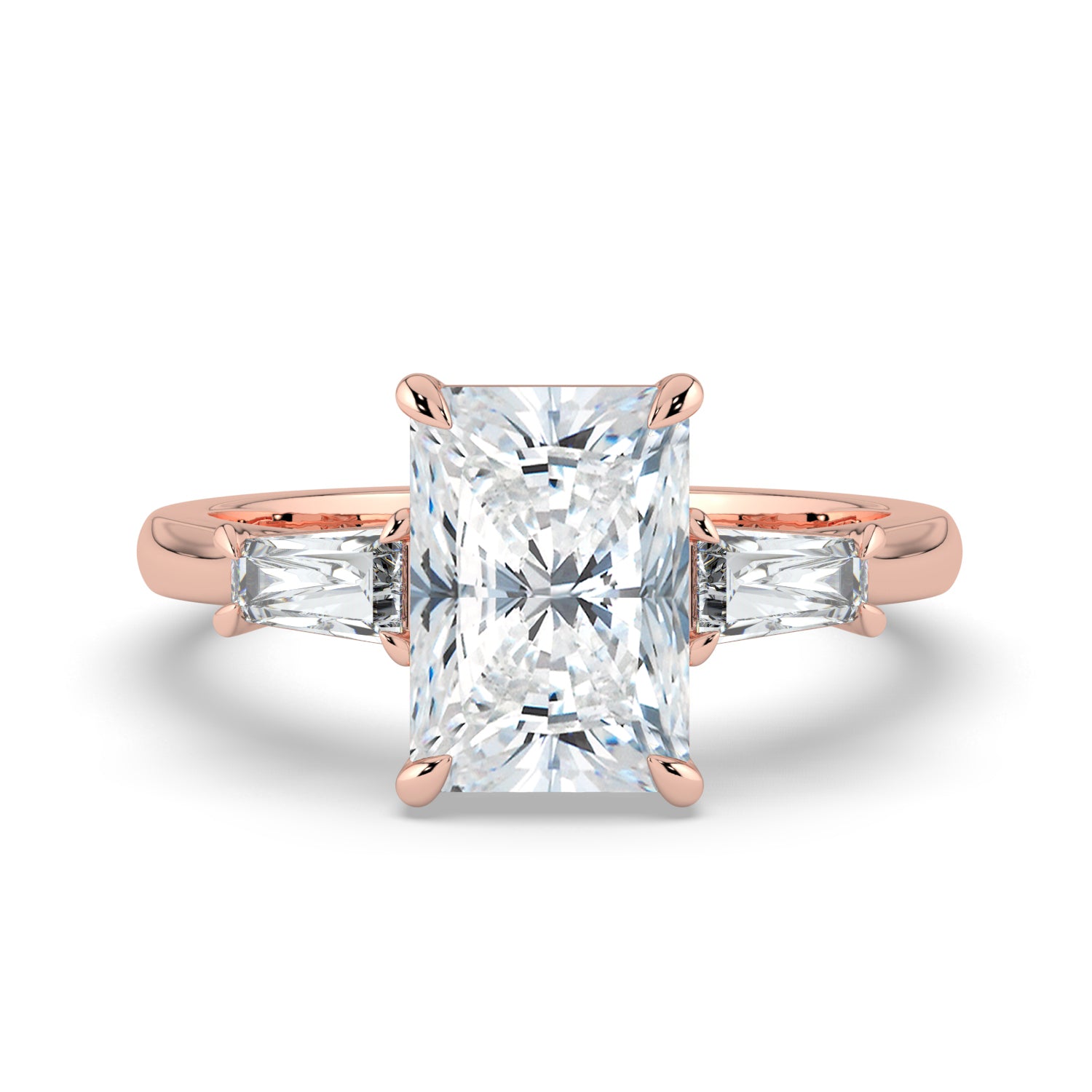 The Maia Ring - Radiant & Baguette Trilogy