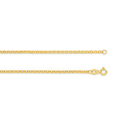 The Signature Belcher Chain — Solid Gold Chain Necklace in Yellow Gold | The Jewel Concierge