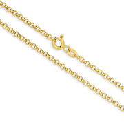 The Signature Belcher Chain — Solid Gold Chain with interlocking design in Yellow Gold | The Jewel Concierge