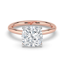 The Nova Ring - Cushion Solitaire