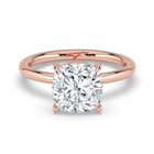 The Nova Ring - Cushion Solitaire