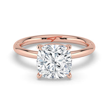 The Nova Ring - Cushion Solitaire