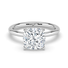 The Nova Ring - Cushion Solitaire