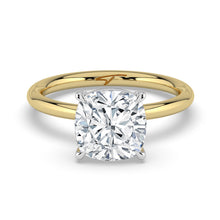 The Nova Ring - Cushion Solitaire