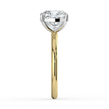 The Nova Ring - Cushion Solitaire