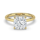 The Nova Ring - Cushion Solitaire