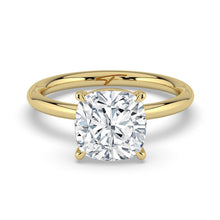 The Nova Ring - Cushion Solitaire