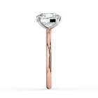 The Nova Ring - Elongated Cushion Solitaire