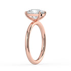 The Nova Ring - Elongated Cushion Solitaire
