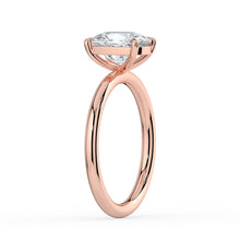 The Nova Ring - Elongated Cushion Solitaire