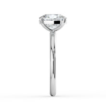 The Nova Ring - Elongated Cushion Solitaire