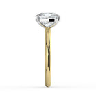 The Nova Ring - Elongated Cushion Solitaire