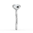 The Nova Ring — Elongated Cushion Solitaire Lab-Grown Diamond Engagement Ring in White Gold | The Jewel Concierge