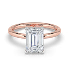 The Nova Ring - Emerald Solitaire