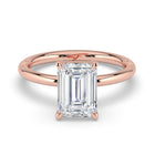 The Nova Ring - Emerald Solitaire