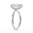 The Nova Ring - Emerald Solitaire