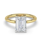 The Nova Ring - Emerald Solitaire