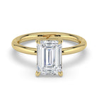 The Nova Ring - Emerald Solitaire