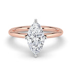 The Nova Ring - Marquise Solitaire